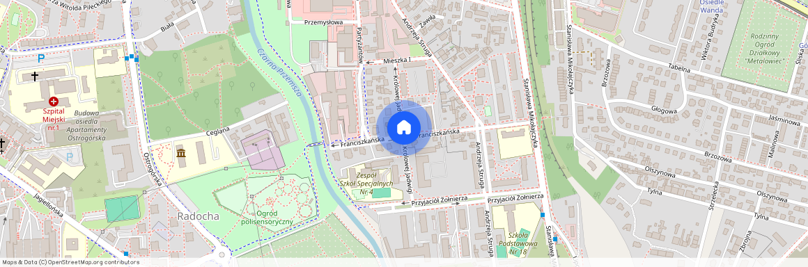 ul. Królowej Jadwigi, Dębowa Góra, Sosnowiec, śląskie