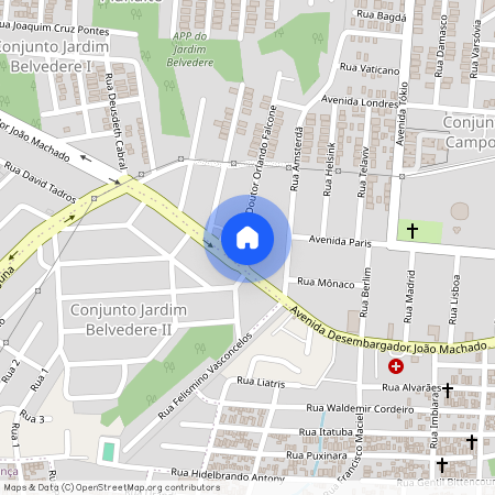 Rua Doutor Orlando Falcone, 252, Planalto, Manaus, Amazonas, 69044370