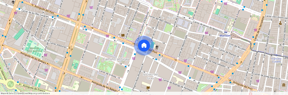 Avinguda del Port, Valencia, Valencian Community 46023