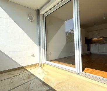 Kompakte + günstige Neubauwohnung mit MEGA-SÜD-LOGGIA (11,70m²) nah... - Photo 6