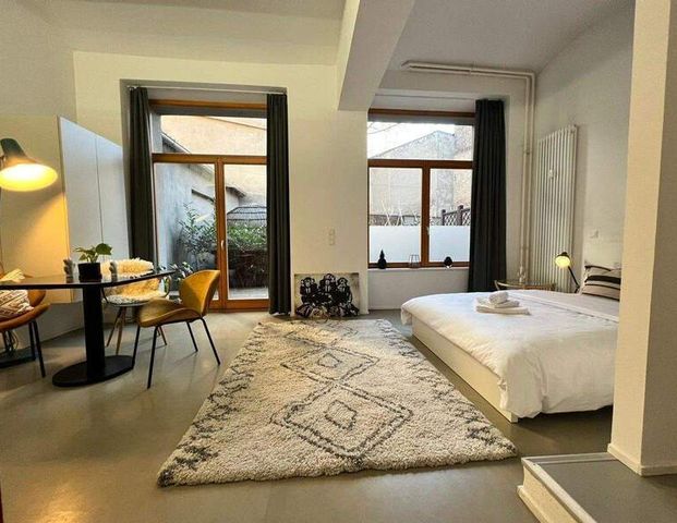 F-Hain: voll möbliertes LUXUS Apartment - 40 m² befristet für max. 12 Monate per SOFORT zu VERMIETEN - Photo 1