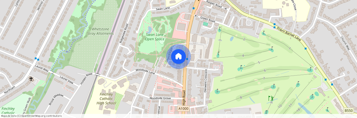 High Road, London, N20