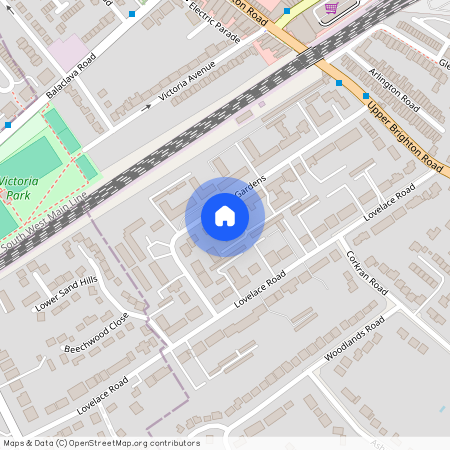 Palmerston Court, Lovelace Gardens, S...