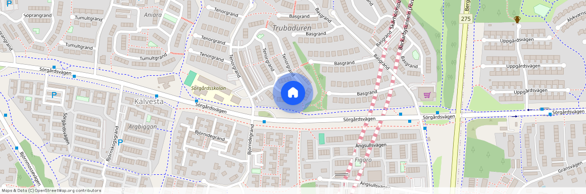 Tenorgränd, Vallingby