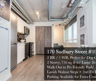 For Lease - 170 Sudbury Street Unit# 104, Toronto, Ontario - Photo 2