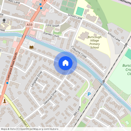 Mill Lane, Burscough, L40