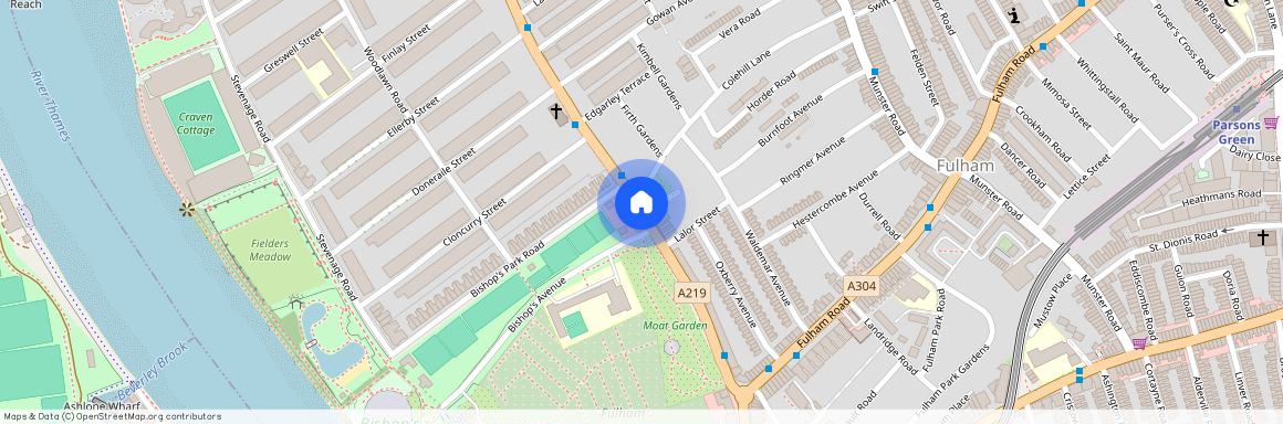 Colehill Gardens, Hammersmith and Fulham, Fulham, London, SW6