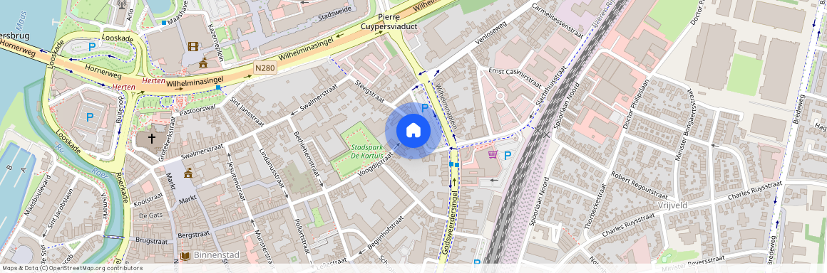 Wilhelminaplein 26-H, Binnenstad, 6041CE, Roermond