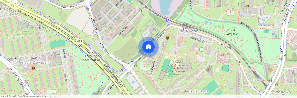 ul. Inflancka, Łacina, Nowe Miasto, Poznań, wielkopolskie