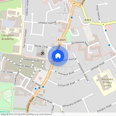 Lampton Road, Hounslow, TW3