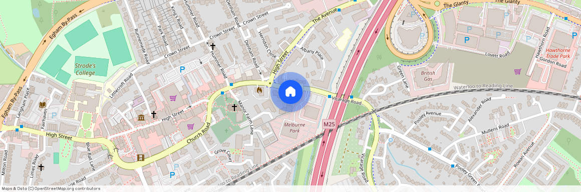 Vicarage Road, Egham, Surrey, TW20 9GH
