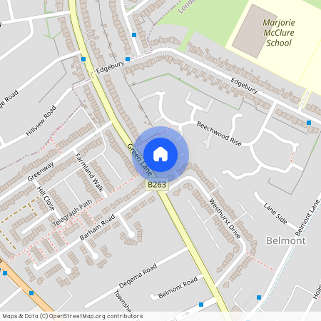 Green Lane, Chislehurst, Kent, BR7