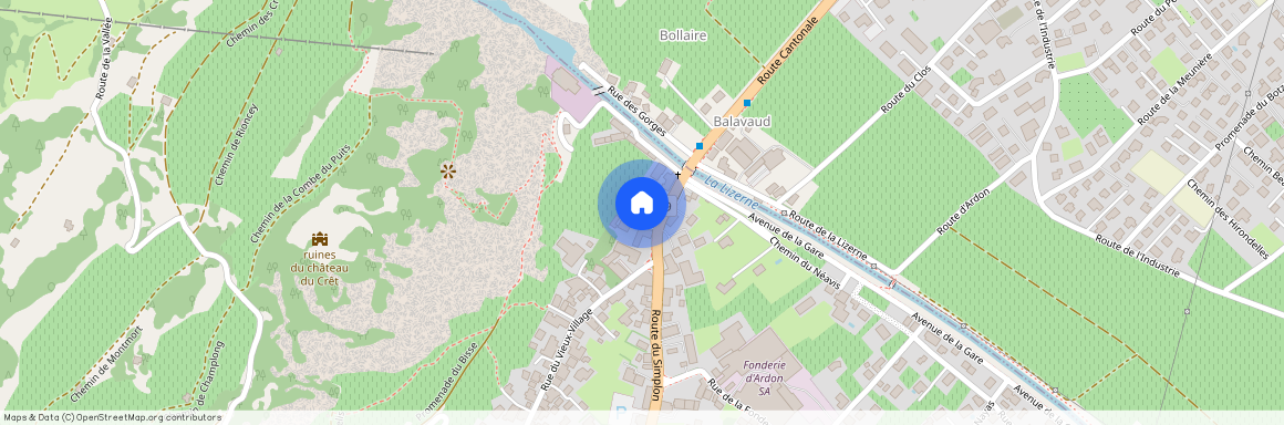 Rte du Simplon 4A, 1957, Ardon