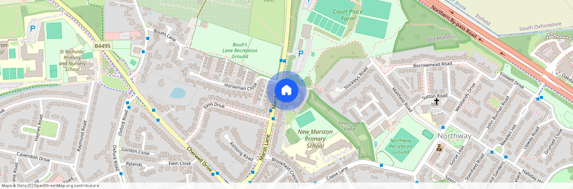 Dents Close, Marston, Oxford, OX3