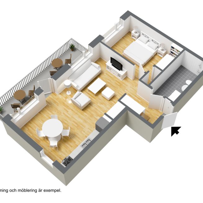 Kantorsgatan, Helsingborg - Foto 1