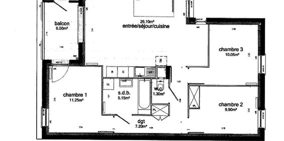 Location Appartement 4 pièces 70m² BRETIGNY SUR ORGE 91220 - Photo 3