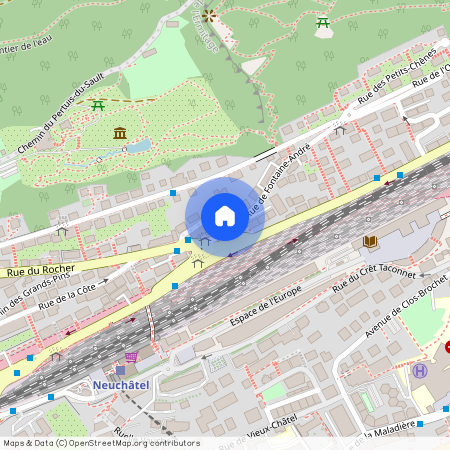 Rue de Fontaine-André 1, 2000 Neuchâtel