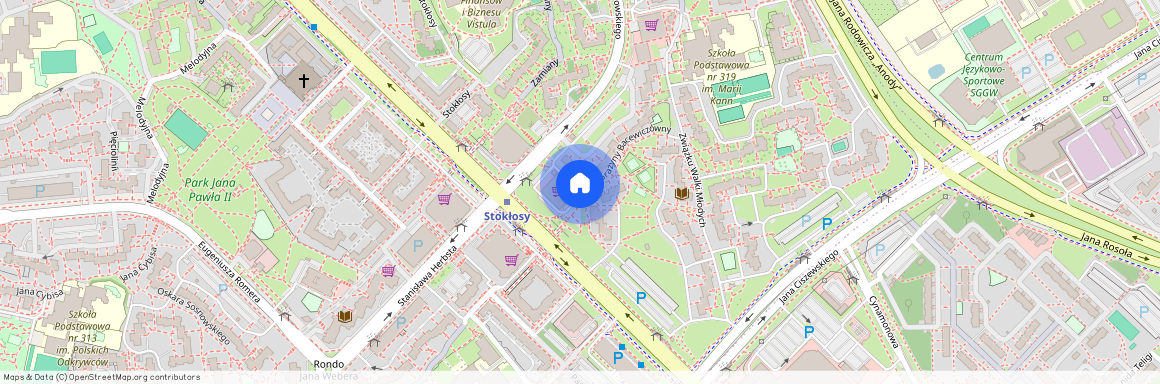 ul. Grażyny Bacewiczówny, Ursynów Północny, Ursynów, Warszawa, mazowieckie