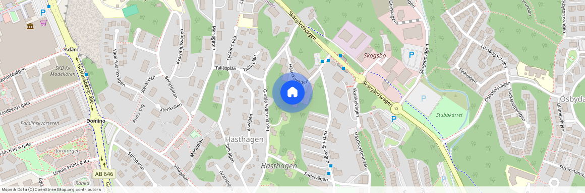 Hästhagen, Värmdö, Gustavsberg, Stockholm, Hästskovägen 8