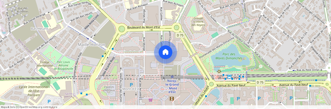 Clos des Cascades, Francja, Noisy-Le-Grand