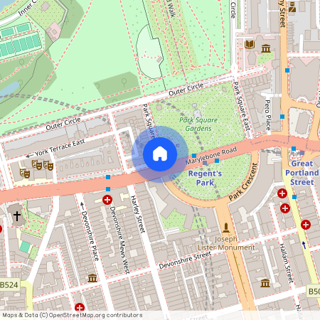 Park Square West, Regents Park, London, NW1