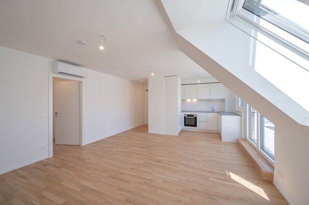 ++NEU++ fantastischer 2-Zimmer Dachgeschoss-ERSTBEZUG mit BALKON! Provisionsfrei! - Photo 1