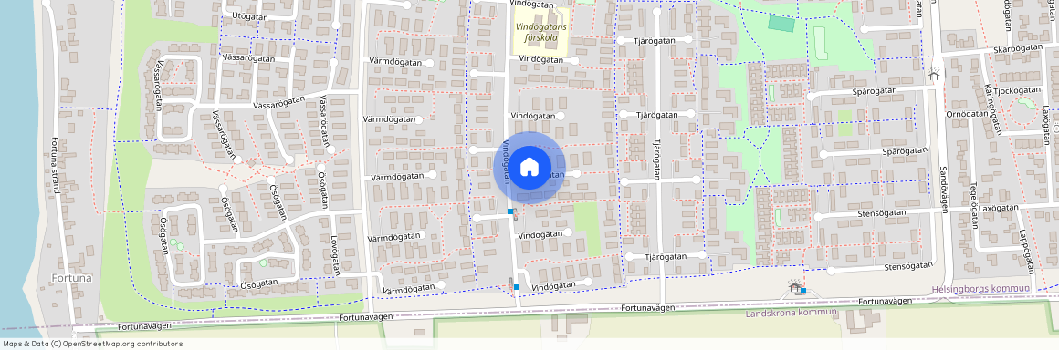 Vindögatan, Rydebäck