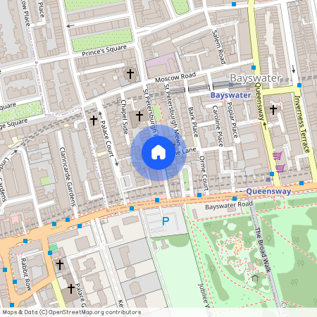 St. Petersburgh Place, W2 4JY, London