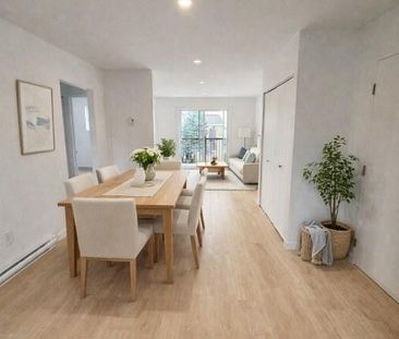 Beau 4.5 rénové 2026 pour 55 ans + près Lac Boivin - Photo 1