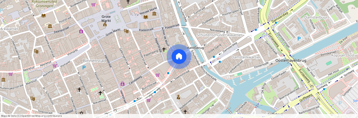 Binnenstad-Zuid, 9711 PM, Gedempte Kattendiep, Groningen