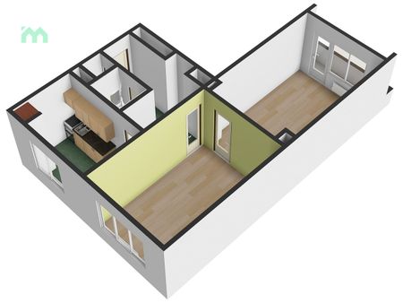Pronájem bytu 2+1 51 m² - Photo 3