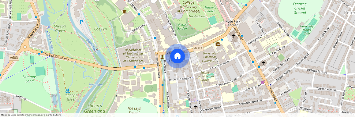 Cambridge, Lensfield Road, CB2 1EN, Cambridgeshire