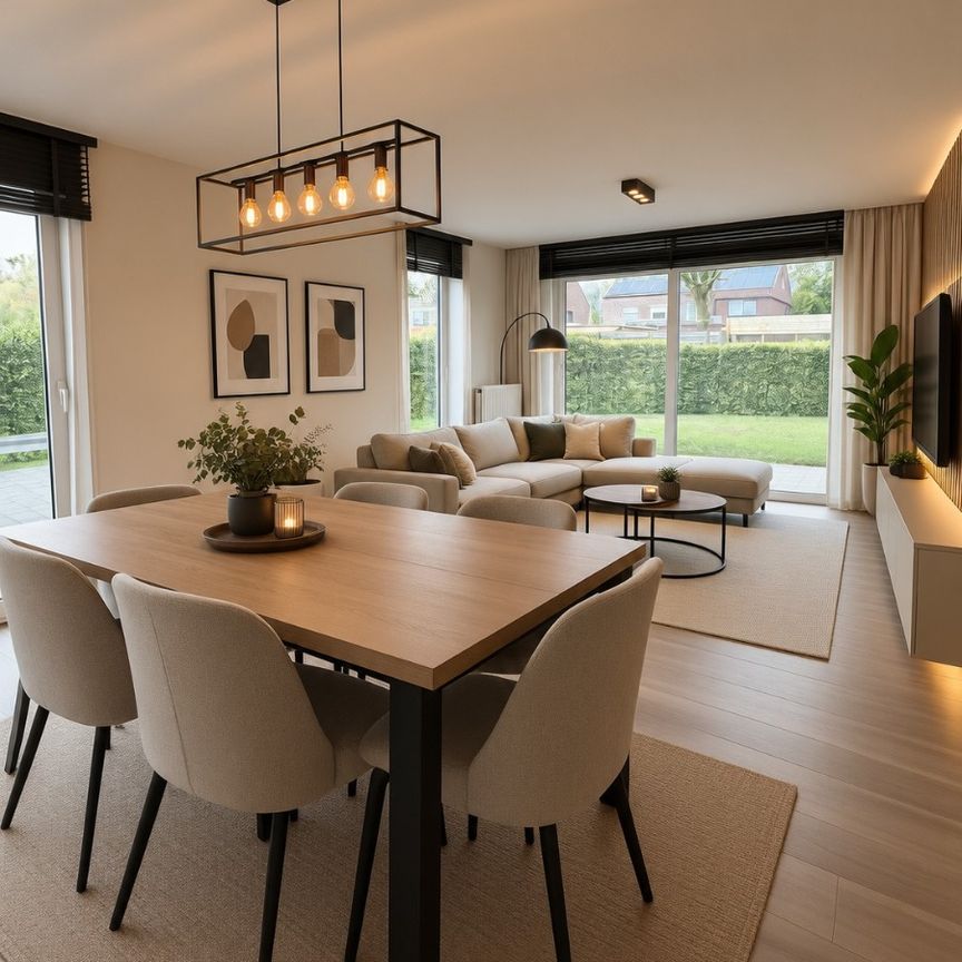 Mooi gelijkvloers appartement 2 slpks & tuin te huur in Geel - Foto 1