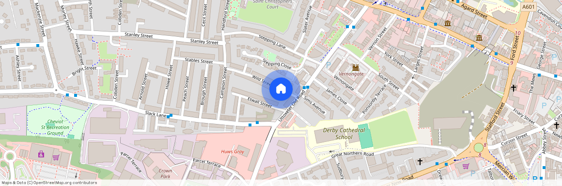 Wild Street, Derby DE1