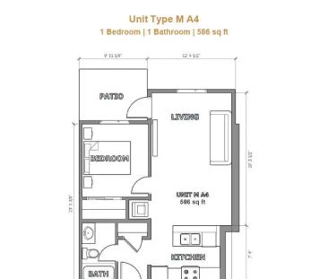 The Rivana — 1-Bedroom / 1-Bathroom - Photo 5