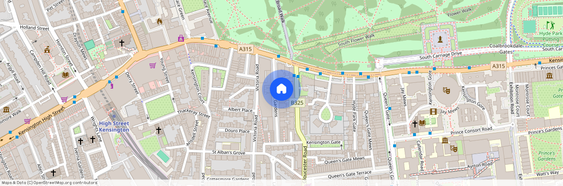 Fordham Court, 9-13 De Vere Gardens, London, W8