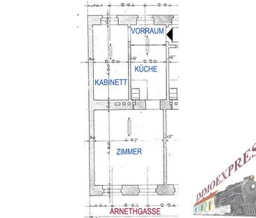 ARNETHGASSE in ruhiger Lage = 2-Zimmer-Wohnung im EG = mit SANIERUN... - Photo 1