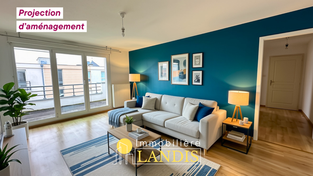 Location Appartement 3 pièces 63m² SELESTAT 67600 - Photo 1