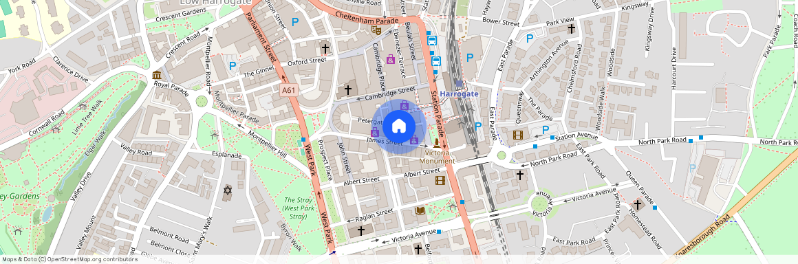 Copper James Street, Town centre, Harrogate, HG1 1RE