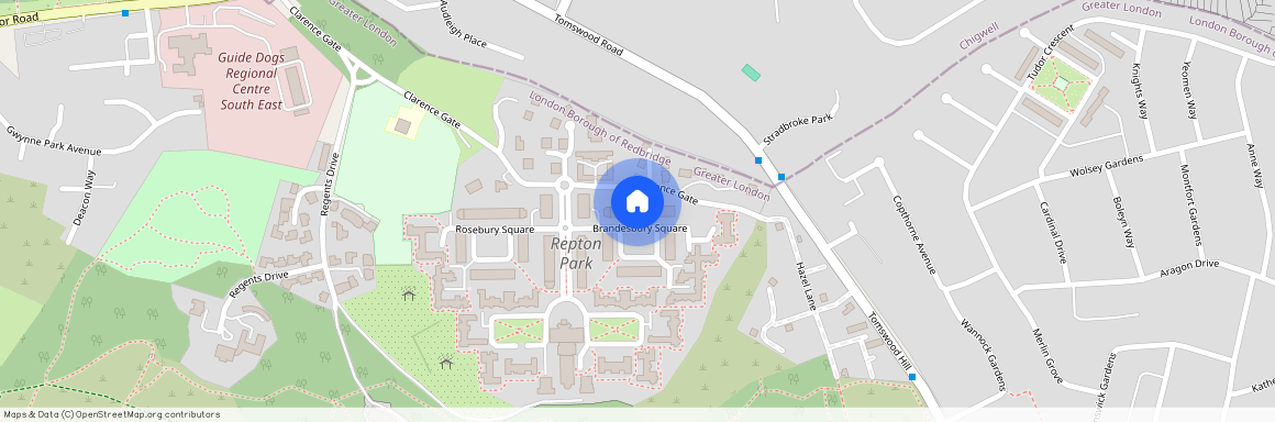 Brandesbury Square, Woodford Green, Essex