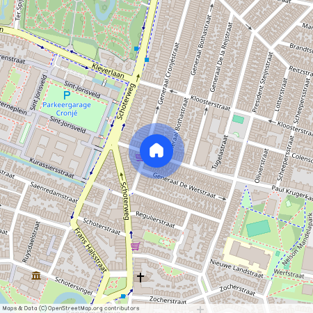 Nelson Mandelabuurt, 2021 XN, Paul Krugerstraat, Haarlem