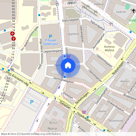 Södervärn, Malmö, Skåne, Södra Förstadsgatan 126