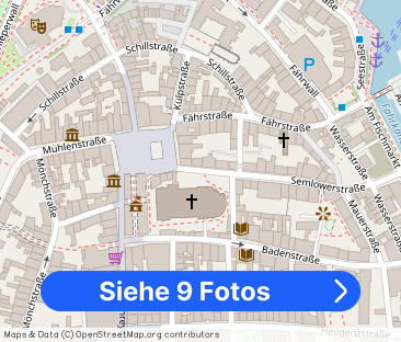 Schöne kleine 2-Zimmerwohnung in der Altstadt von Stralsund zu verm... - Foto 1