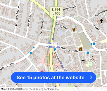 Leimen: 3 ZKB hoch am Hang, Terrasse u. Garage, renoviert - Photo 1