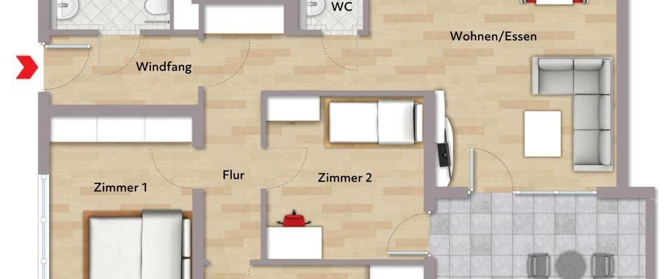 Burghalden-Quartier, Haus W1 Neubau-Mietwohnungen in attraktiver Lage - Photo 1