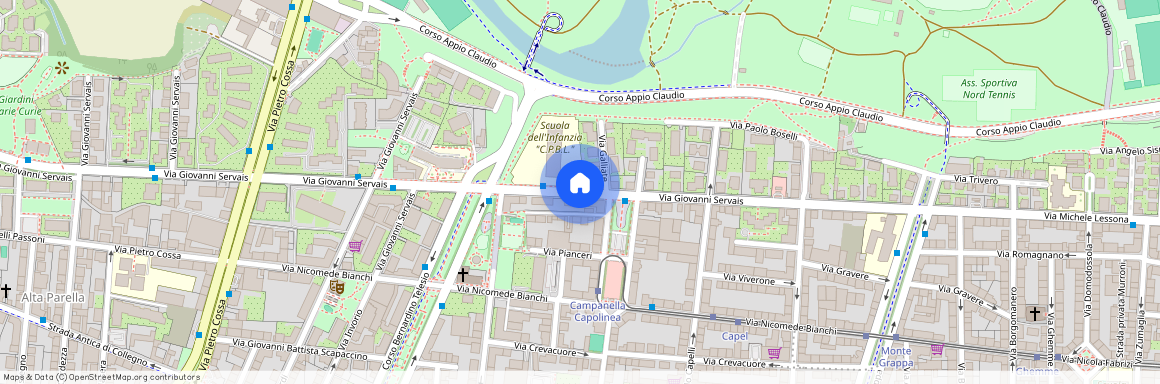 Via Giovanni Servais, Turin, Piedmont 10146