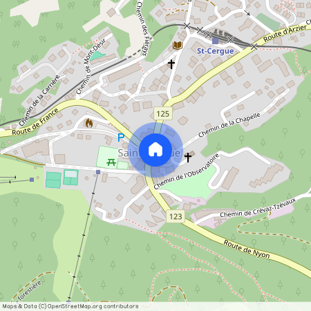 1 Route de Nyon, 1264 St-Cergue