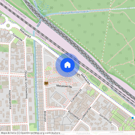 Warszawa, Praga-Południe, Gocławek, Makowska, 31