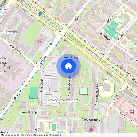 ul. Jana Kasprowicza, Wawrzyszew, Bielany, Warszawa, mazowieckie