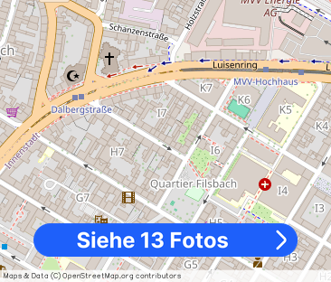 Hübsche Wohnung in zentraler, ruhiger Lage von Mannheim-City - 203875 - Foto 1